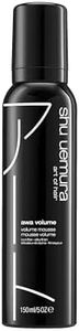 Shu Uemura Art of Hair, Mousse Volumizzante Awa Volume, Per Capelli Fini, Capelli Morbidi e Brillanti, Finish Setoso, Styling, 150 ml