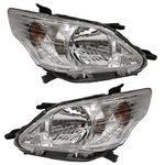 K D Headlight Assembly For Toyota Innova (Right & Left Side) Type 3 Without Motor Pair (2012-2016) ( Without Adjustable Motor, Halogen)