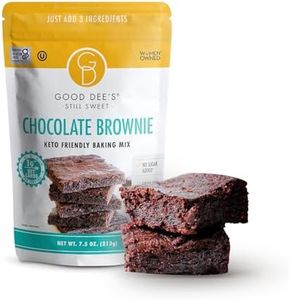 Good Dee's Chocolate Brownie Mix | Keto Baking Mix | Sugar-Free, Gluten-Free, Grain-Free, Nut-Free, Soy-Free & Low Carb Baking Mix | Diabetic, Atkins & WW Friendly (Pack of 1)