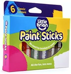 Little Brian Paint Sticks - Classic 6 Pack