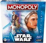 Hasbro Gaming Monopoly: Star Wars Light Side Edition Board Game for Families and Kids Ages 8 and Up, Star Wars Jedi Game for 2-6 Players, Family Games