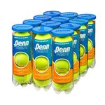 Penn Tribute Tennis Balls - All Courts Felt Pressurized Tennis Ball, 12 Cans, 36 Balls