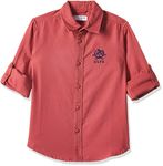 U.S. POLO ASSN. Kids Regular Baby Boys' Shirts (UKSHTR0011_Me. Red 18-24 Months)