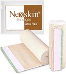 Premium Elastic Bandage Wrap (6” Wide, 2 Pack) - Nexskin Latex Free Athletic/Medical Compression Bandages Hook & Loop Fasteners at Both Ends - Lifetime Washable & Reusable Bandages