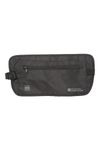 Mountain Warehouse RFID Security Waist Belt - Lightweight Running Belt, RFID Blocker Bum Bag Black