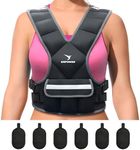 Empower Weighted Vest for Women - Workout Vest - Fixed 8lbs or Adjustable 10-12-14-16lbs - Adds Resistance to Strength Training, Running, Walking & Cardio - Designed To Fit A Woman’s Body
