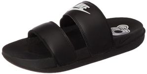 Nike Womens WMNS Offcourt Duo Slide-Black/White-Black-Dc0496-001-1.5Uk