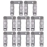 XtremeAmazing Hydraulic Roller Lifters and Link Bar for Chevy SBC 350 265 283 327 302 307 400 V8 Small Block Camshaft Kit Set of 8