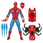 Marvel Spider-Man Thwip Blast Spider-Man Action Figure with Accessories, 11-Inch-Scale (27cm) Super Hero Toys for Kids Ages 4 and Up