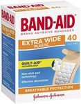 Band-Aid Extra Wide Plastic Strips 40 Pack