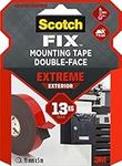 Scotch-Fix Extreme Exterior Mounting Tape PT1100-1950-P, 19mm x 5m, 1 roll/pack (Packaging May Vary)