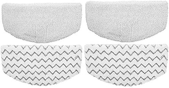 ZLZH 4 Pack Replacement Bissell Powerfresh Pads for Bissell Powerfresh Hard Floor Steam Cleaner 1940 1440 1806 Series Steam Mop Compare to Part # 5938 & 203-2633 (4 Pack)