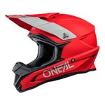 O'NEAL | Motorcycle-Helmet | Motocross Enduro | Ventilation openings for optimum ventilation & cooling, ABS-shell, Security Standards ECE 22.05 | 1SRS Helmet Solid | Adult | Red | Size M