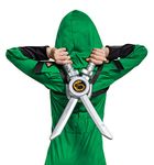 Disguise 108729-15L Official Premium LEGO Ninjago Weapon Set Costumes, Unisex Children, Silver, One Size