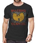 Wu-Tang Clan Tour 93 Soft Slim Fit T-Shirt, Black, Large