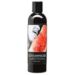 Earthly Body Edible Massage Oil 8-Ounce, Watermelon