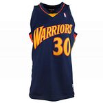 Stephen Curry Golden State Warriors Mitchell & Ness NBA Throwback Jersey - Navy