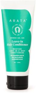 Arata Curl Leave-In Conditioner For Dry, Frizzy, Wavy, Curly Hair | Light Weight | Enhances Natural Curl Texture | Adds Shine & Moisture | Cg Friendly | No Sulphate, Paraben, Silicone | 100Ml,1 Count