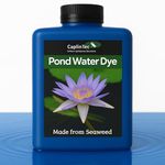 CaplinTec Blue Pond Dye | Eco-Friendly Blue Liquid Pond Dye Safe for Fish and Wildlife | Pond Algae Control & Weed Prevention | Water Garden Pond Treatment 3000 Litres Coverage (100 ml, Blue)