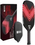 Kasaca Pickleball Paddles, USAPA Carbon Fiber Pickleball Paddle with Pickle Ball Paddle Cover, Pickle Ball Raquette Pickle Ball Racket Edgeless Style, Pickleball Rackets Intermediate to Professional​​