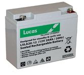 LUCAS 12V 20AH RECHARGEABLE BATTERY