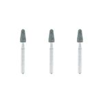 Dremel 84922 Silicon Carbide Grinding Stones Accessory Set, 3 Stones for Grinding, Sharpening and Engraving in Stone, Glass and Non-ferrous Metals (4,8 mm)