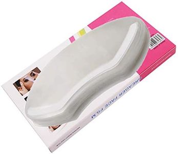 LWBTOSEE Parrucchiere Trasparente Trasparente Lacca per capelli Maschera protettiva Trucco Barbiere Lacca per capelli Maschera per scudo Bang Trim Strumenti per tagliare i capelli Parrucchiere (100pz)