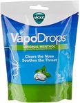 Vicks VapoDrops Original Menthol Lozenges 24 Pack