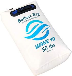 WAKE 10 Boat Ballast Bag - Portable and Pumpless - 50 lb. - Wakesurfing and Wakeboarding