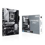 ASUS Prime Z790-P, an Intel Z790 LGA 1700 ATX motherboard with PCIe 5.0, three M.2 slots, 14+1 DrMOS, DDR5, Realtek 2.5 Gb LAN, HDMI, DP, USB 3.2 Gen 2x2 Type-C, front USB 3.2 Gen 2 Type-C