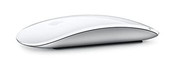 Apple Magic Mouse (Wireless, Rechargable) - White Multi-Touch Surface