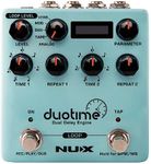 Nux NDD-6 Duotime Dual Delay Effects Pedal,Cyan