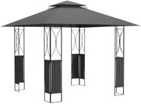 vidaXL Gazebo, Garden Shed with Roo