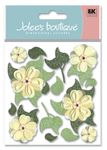 EK Success Jolee's Boutique Stickers, Cream Buds