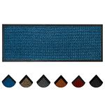 Homatz Hallway Runner Rug Heavy Duty Non-Slip Rubber Back, Blue 60x120cm Long Carpet Runner - Dirt Trapper, Water Absorbent Mat, Washable Runner Rugs, Carpet for Hallway Kitchen Living Room