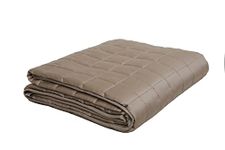 MYSA Sleep Cooling Weighted Blanket for Adults, Original Weighted Blanket for Sleep, Tencel™ Made Blanket (Beige, 87" x 80" 25 LB)