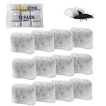 GOLDTONE Charcoal Water Filters for KRUPS Coffee Makers - FMF/FME / 629/619 /180/176 / 466 and 467 Replacement Filters, (12 Pack)