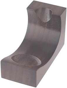 The Big Easy Pipe Accessories Single Pipe Holder Walnut-P815, Walnut
