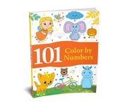 101 Color By Numbers: Fun Activity Book For Children