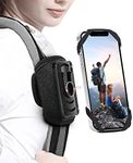 FORZEN Backpack Strap Clip For Phone, Backpack Strap phone holder,Cellphone holder for shoulder strap,shoulder strap For Phone fit Hiking/climbing/Traveling