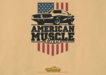 Destination Vinyl Posters A1 | American Muscle Car Poster Print 60 x 90cm 180gsm Vehicle Wall Art #14417