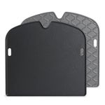 Onlyfire Cast Iron Griddle for Weber Traveler Portable Gas Grill, Double Sided Reversible Cast Iron Cooking Griddle Grill Griddle Replacement Part for Weber 9010001 Traveler Portable Gas Grill