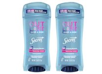 Secret Antiperspirant and Deodorant for Women, Outlast Xtend Clear Gel, Protecting Powder, 2.6 Oz Pack of 2