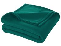 Cloth Fusion Polar Fleece Blanket Single Bed For Winter (60X90 Inches, Forest Green, 100 Tc)