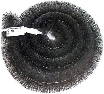 Hedgehog Gutter Brush Leaf Guard 125mm x 4m Length Black