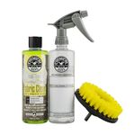 Chemical Guys HOL315 Foaming Citrus Fabric Clean, Easy-to-Use Drill Brush Carpet & Upholstery Fabric Cleaning Kit 16 fl oz