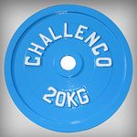 CHALLENCO 40Kg Calibrated Metal Plates (20kg X02)