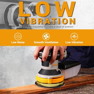DEKOPRO 300W Orbital Sander – Powerful Electric Handheld Tool