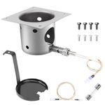 Fire Burn Pot and D2 Hot Rod Igniter Kit for Traeger Pro 575 & 780, Ironwood 650 & 885, Timberline 850 DC &1300 DC Wood Pellet Grills with D2 Direct Drive and WiFIRE Technology