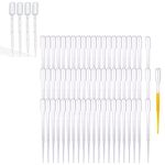 250 PCS Disposable Plastic Transfer Pipettes, 1 ml Calibrated Dropper Transparent Graduated Measuring Pipettors for Transferring Essential Oils Perfume Paints DIY Art and Science Laboratory